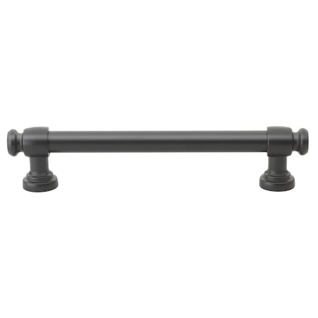Gliderite Hardware 5-1/16 in. Center to Center Matte Black Classic Euro Bar Pull - 4361-128-MB, 25PK 4361-128-MB-25